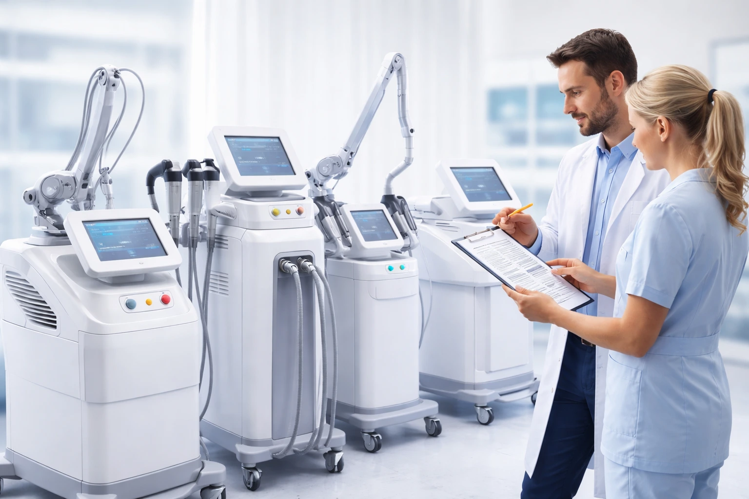 چک‌لیست خرید دستگاه برای ارائه خدمات بازسازی پوست با لیزر در کلینیک