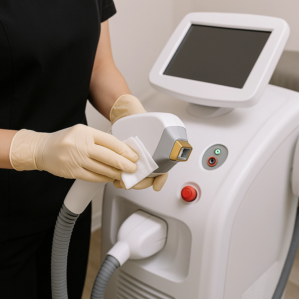 تمیزکردن استاندارد لنز