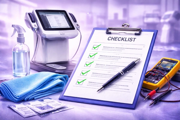چکلیست عملی قبل از کالیبراسیون